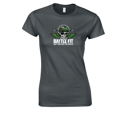 Ladies Battle Fit Cotton Tee
