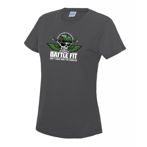 Ladies Battle Fit Wicking T-Shirt