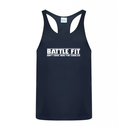 Mens Battle Fit Cool Muscle Vest