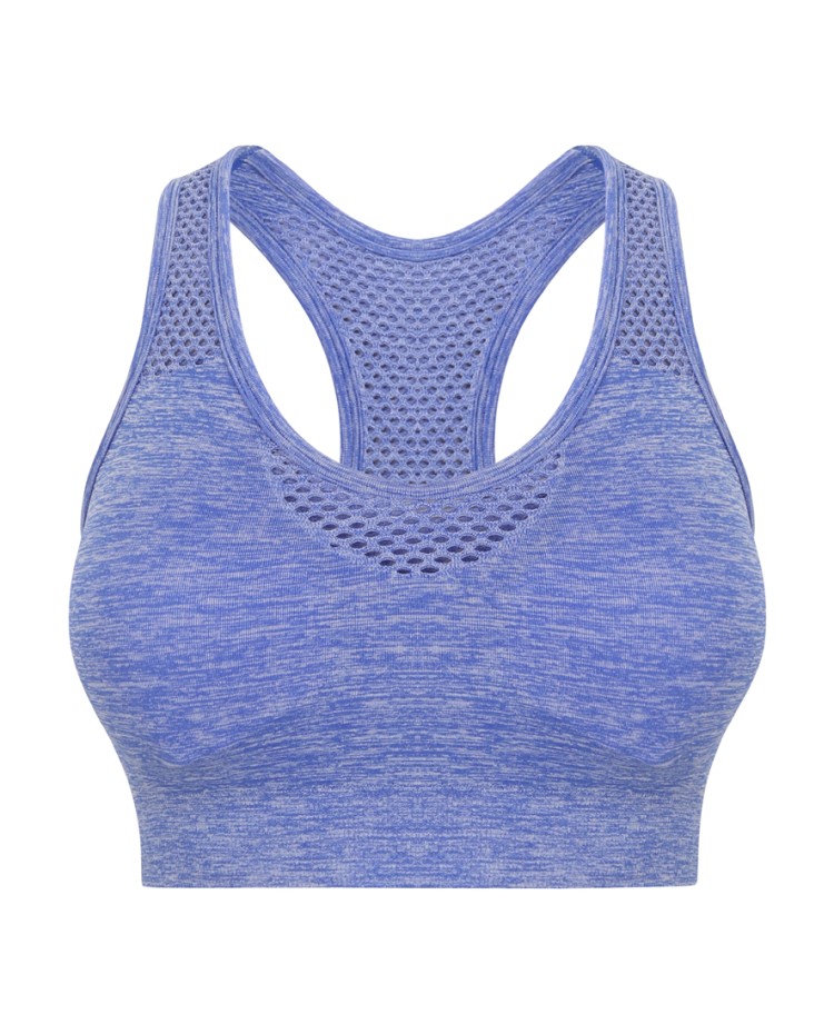 Ladies Battle Fit Seamless Crop Top